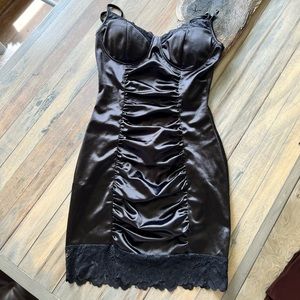 Satin dress